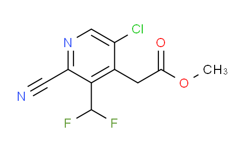 AM120401 | 1805362-14-4 | Methyl 5-chloro-2-cyano-3-(difluoromethyl)pyridine-4-acetate