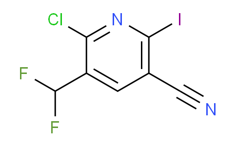AM120405 | 1805380-58-8 | 2-Chloro-5-cyano-3-(difluoromethyl)-6-iodopyridine