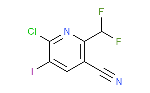 AM120411 | 1805380-64-6 | 2-Chloro-5-cyano-6-(difluoromethyl)-3-iodopyridine