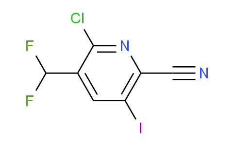 AM120412 | 1805049-52-8 | 2-Chloro-6-cyano-3-(difluoromethyl)-5-iodopyridine