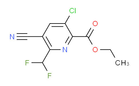 AM120415 | 1804491-43-7 | Ethyl 3-chloro-5-cyano-6-(difluoromethyl)pyridine-2-carboxylate