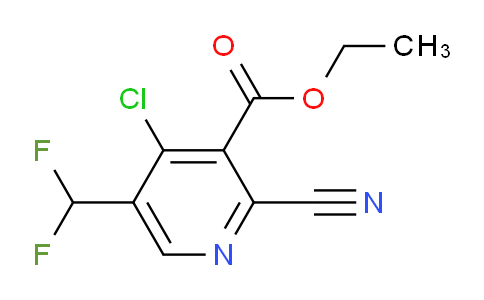 AM120419 | 1806870-16-5 | Ethyl 4-chloro-2-cyano-5-(difluoromethyl)pyridine-3-carboxylate