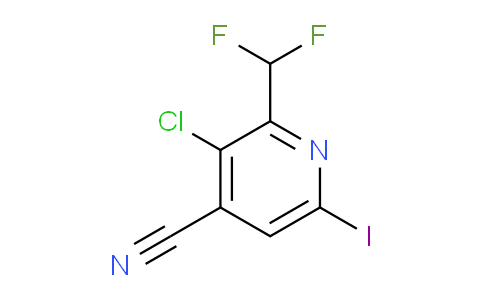 AM120422 | 1805049-74-4 | 3-Chloro-4-cyano-2-(difluoromethyl)-6-iodopyridine