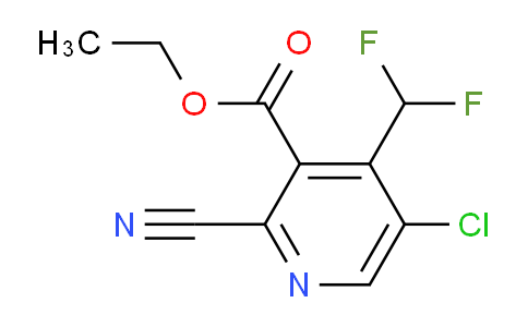 AM120428 | 1806976-38-4 | Ethyl 5-chloro-2-cyano-4-(difluoromethyl)pyridine-3-carboxylate