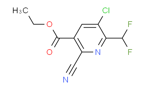 AM120429 | 1805383-43-0 | Ethyl 3-chloro-6-cyano-2-(difluoromethyl)pyridine-5-carboxylate