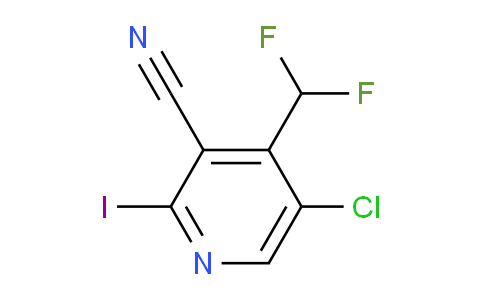 AM120431 | 1805971-20-3 | 5-Chloro-3-cyano-4-(difluoromethyl)-2-iodopyridine