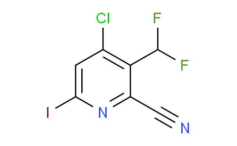 AM120435 | 1804673-12-8 | 4-Chloro-2-cyano-3-(difluoromethyl)-6-iodopyridine