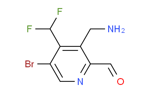AM120444 | 1804434-10-3 | 3-(Aminomethyl)-5-bromo-4-(difluoromethyl)pyridine-2-carboxaldehyde