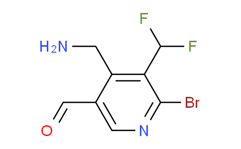 AM120447 | 1804487-54-4 | 4-(Aminomethyl)-2-bromo-3-(difluoromethyl)pyridine-5-carboxaldehyde