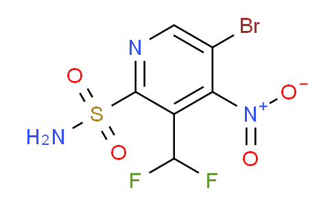 AM120452 | 1805380-10-2 | 5-Bromo-3-(difluoromethyl)-4-nitropyridine-2-sulfonamide