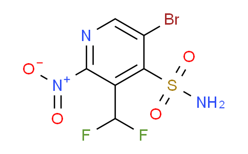 AM120458 | 1804433-63-3 | 5-Bromo-3-(difluoromethyl)-2-nitropyridine-4-sulfonamide