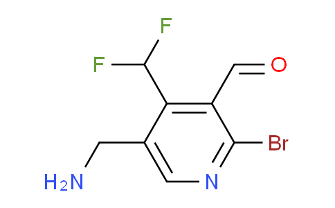 AM120459 | 1805453-16-0 | 5-(Aminomethyl)-2-bromo-4-(difluoromethyl)pyridine-3-carboxaldehyde