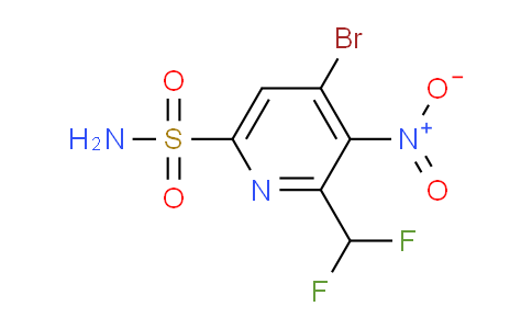 AM120460 | 1805448-36-5 | 4-Bromo-2-(difluoromethyl)-3-nitropyridine-6-sulfonamide
