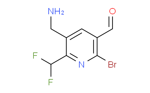 AM120461 | 1806923-69-2 | 3-(Aminomethyl)-6-bromo-2-(difluoromethyl)pyridine-5-carboxaldehyde