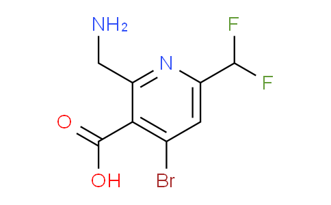 AM120468 | 1804667-32-0 | 2-(Aminomethyl)-4-bromo-6-(difluoromethyl)pyridine-3-carboxylic acid