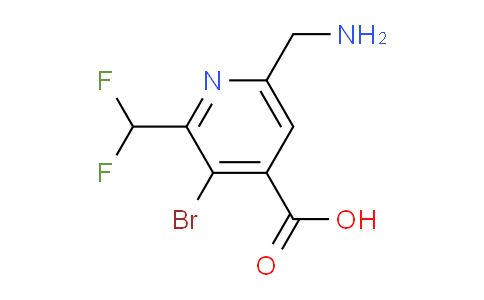 AM120471 | 1805453-31-9 | 6-(Aminomethyl)-3-bromo-2-(difluoromethyl)pyridine-4-carboxylic acid