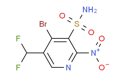 AM120472 | 1805037-03-9 | 4-Bromo-5-(difluoromethyl)-2-nitropyridine-3-sulfonamide