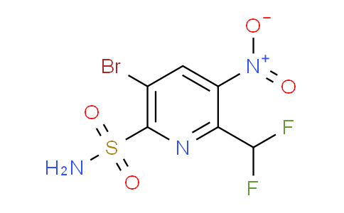 AM120473 | 1805252-41-8 | 5-Bromo-2-(difluoromethyl)-3-nitropyridine-6-sulfonamide