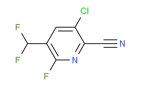 AM120479 | 1805257-80-0 | 3-Chloro-2-cyano-5-(difluoromethyl)-6-fluoropyridine