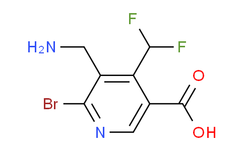 AM120481 | 1806913-88-1 | 3-(Aminomethyl)-2-bromo-4-(difluoromethyl)pyridine-5-carboxylic acid