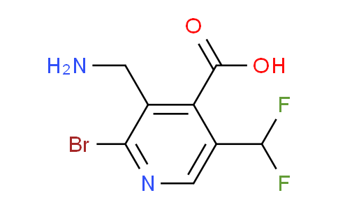 AM120482 | 1805038-32-7 | 3-(Aminomethyl)-2-bromo-5-(difluoromethyl)pyridine-4-carboxylic acid