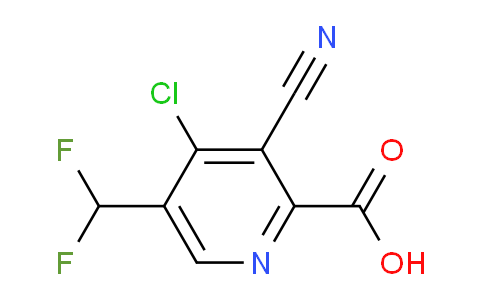 AM120484 | 1804667-56-8 | 4-Chloro-3-cyano-5-(difluoromethyl)pyridine-2-carboxylic acid