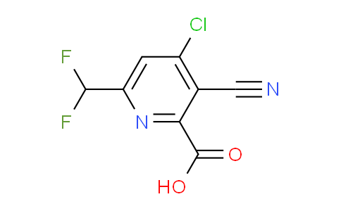 AM120486 | 1805052-80-5 | 4-Chloro-3-cyano-6-(difluoromethyl)pyridine-2-carboxylic acid