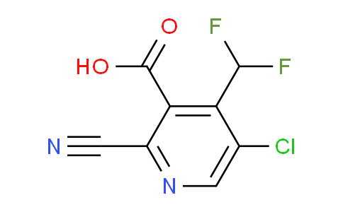AM120490 | 1805396-39-7 | 5-Chloro-2-cyano-4-(difluoromethyl)pyridine-3-carboxylic acid