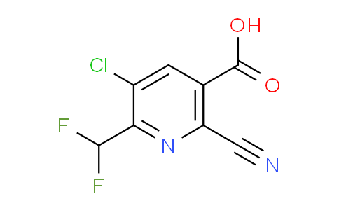 AM120491 | 1806917-36-1 | 3-Chloro-6-cyano-2-(difluoromethyl)pyridine-5-carboxylic acid