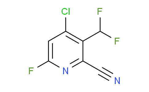AM120493 | 1805971-05-4 | 4-Chloro-2-cyano-3-(difluoromethyl)-6-fluoropyridine