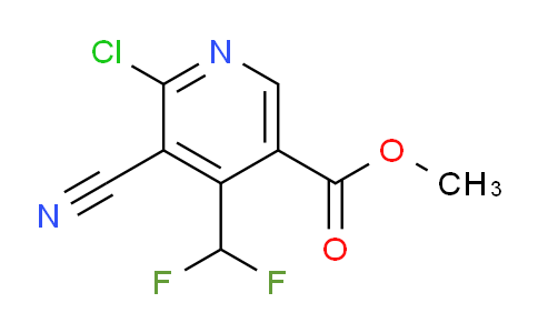 AM120494 | 1805396-48-8 | Methyl 2-chloro-3-cyano-4-(difluoromethyl)pyridine-5-carboxylate