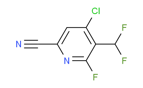 AM120495 | 1805971-07-6 | 4-Chloro-6-cyano-3-(difluoromethyl)-2-fluoropyridine