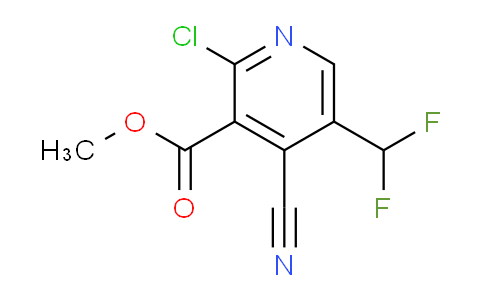 AM120499 | 1804667-73-9 | Methyl 2-chloro-4-cyano-5-(difluoromethyl)pyridine-3-carboxylate