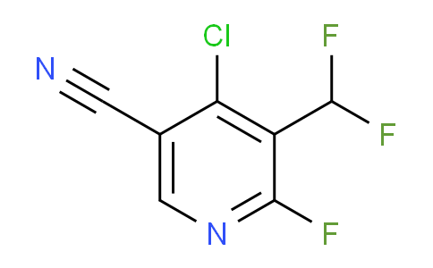 AM120500 | 1806967-76-9 | 4-Chloro-5-cyano-3-(difluoromethyl)-2-fluoropyridine