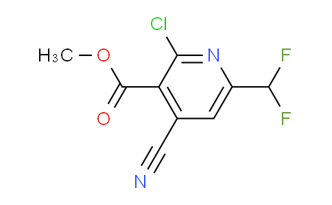 AM120501 | 1805053-07-9 | Methyl 2-chloro-4-cyano-6-(difluoromethyl)pyridine-3-carboxylate
