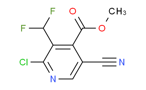 AM120503 | 1805053-15-9 | Methyl 2-chloro-5-cyano-3-(difluoromethyl)pyridine-4-carboxylate