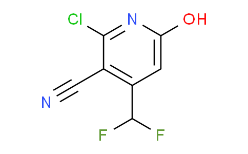 2-Chloro-3-cyano-4-(difluoromethyl)-6-hydroxypyridine