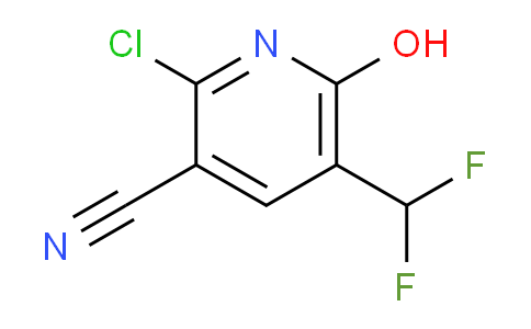 2-Chloro-3-cyano-5-(difluoromethyl)-6-hydroxypyridine