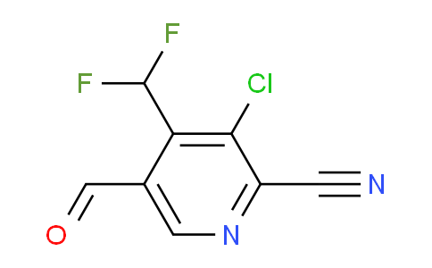 AM120536 | 1806968-54-6 | 3-Chloro-2-cyano-4-(difluoromethyl)pyridine-5-carboxaldehyde