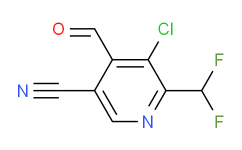 AM120549 | 1804488-41-2 | 3-Chloro-5-cyano-2-(difluoromethyl)pyridine-4-carboxaldehyde