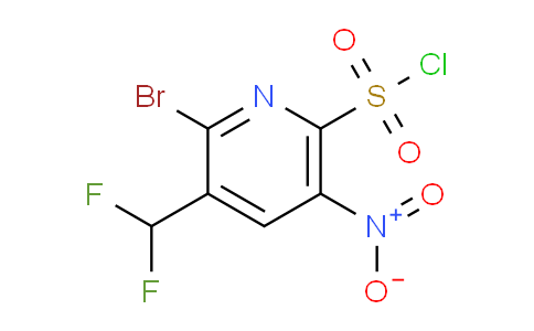 AM120557 | 1805445-63-9 | 2-Bromo-3-(difluoromethyl)-5-nitropyridine-6-sulfonyl chloride
