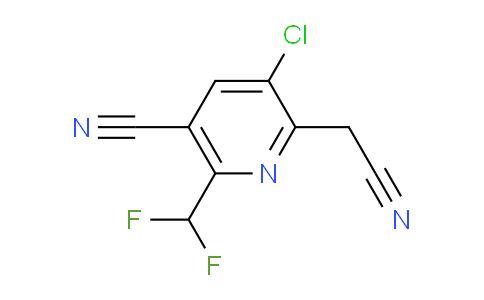 AM120558 | 1807026-05-6 | 3-Chloro-5-cyano-6-(difluoromethyl)pyridine-2-acetonitrile