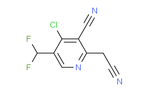 AM120566 | 1805388-86-6 | 4-Chloro-3-cyano-5-(difluoromethyl)pyridine-2-acetonitrile