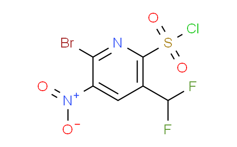 AM120568 | 1804844-11-8 | 2-Bromo-5-(difluoromethyl)-3-nitropyridine-6-sulfonyl chloride
