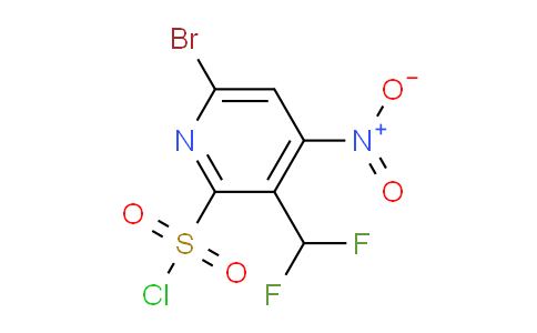 AM120570 | 1805251-90-4 | 6-Bromo-3-(difluoromethyl)-4-nitropyridine-2-sulfonyl chloride