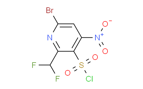 AM120578 | 1805946-61-5 | 6-Bromo-2-(difluoromethyl)-4-nitropyridine-3-sulfonyl chloride