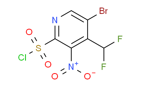 AM120592 | 1805036-74-1 | 5-Bromo-4-(difluoromethyl)-3-nitropyridine-2-sulfonyl chloride