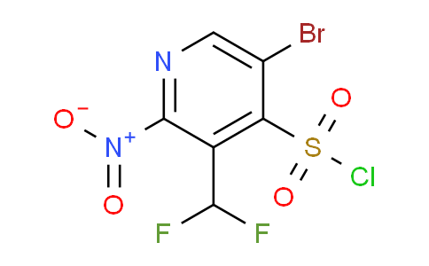 AM120599 | 1804493-96-6 | 5-Bromo-3-(difluoromethyl)-2-nitropyridine-4-sulfonyl chloride