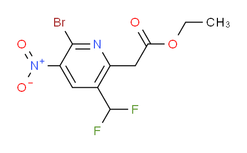 AM120601 | 1805451-94-8 | Ethyl 2-bromo-5-(difluoromethyl)-3-nitropyridine-6-acetate