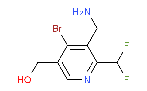 AM120619 | 1805941-55-2 | 3-(Aminomethyl)-4-bromo-2-(difluoromethyl)pyridine-5-methanol